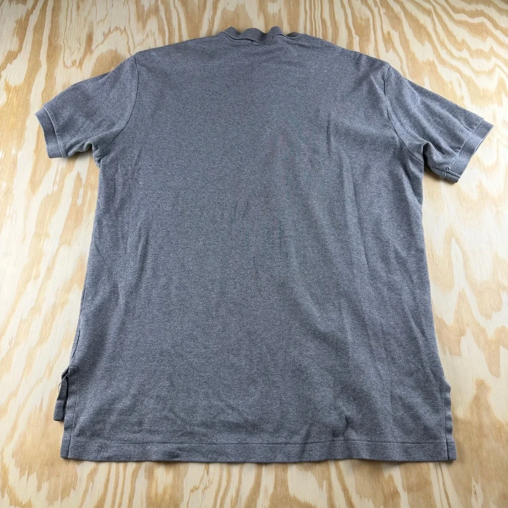 Polo Ralph Lauren Mens Gray Short Sleeve Pony Logo Polo Shirt Size L‎